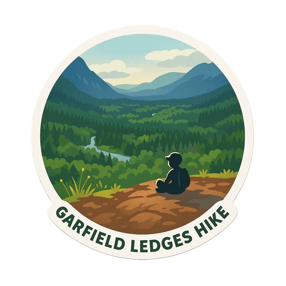 Garfield Ledges Hike Sticker