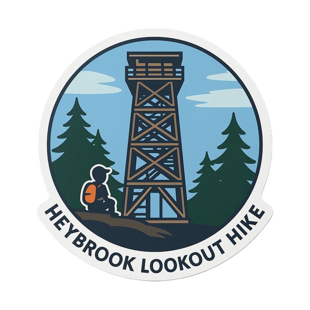 Heybrook Lookout Hike Sticker
