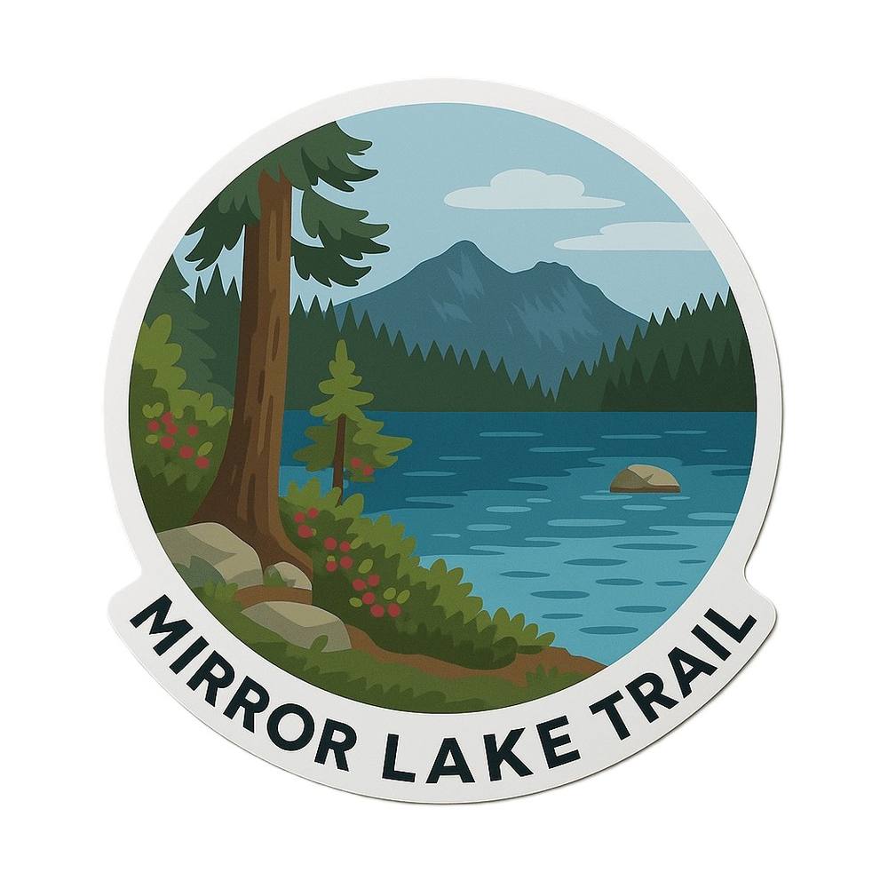 Mirror Lake Trail Sticker