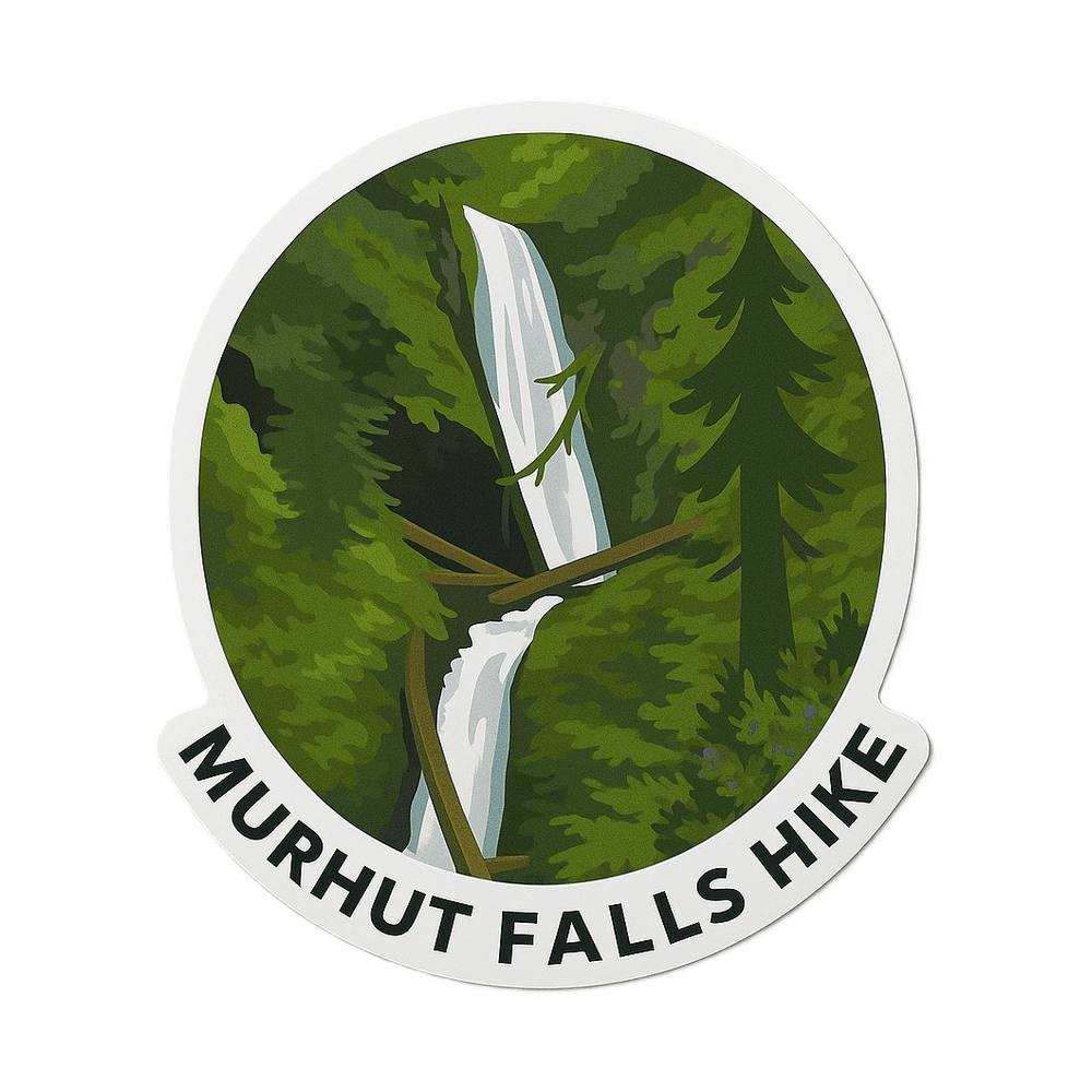 Murhut Falls Trail Sticker