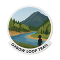 Oxbow Loop Trail Sticker