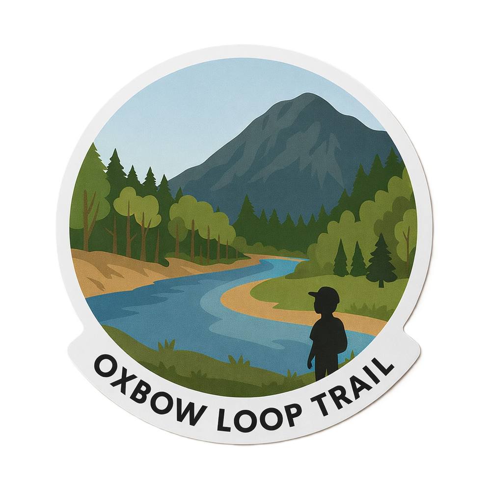 Oxbow Loop Trail Sticker