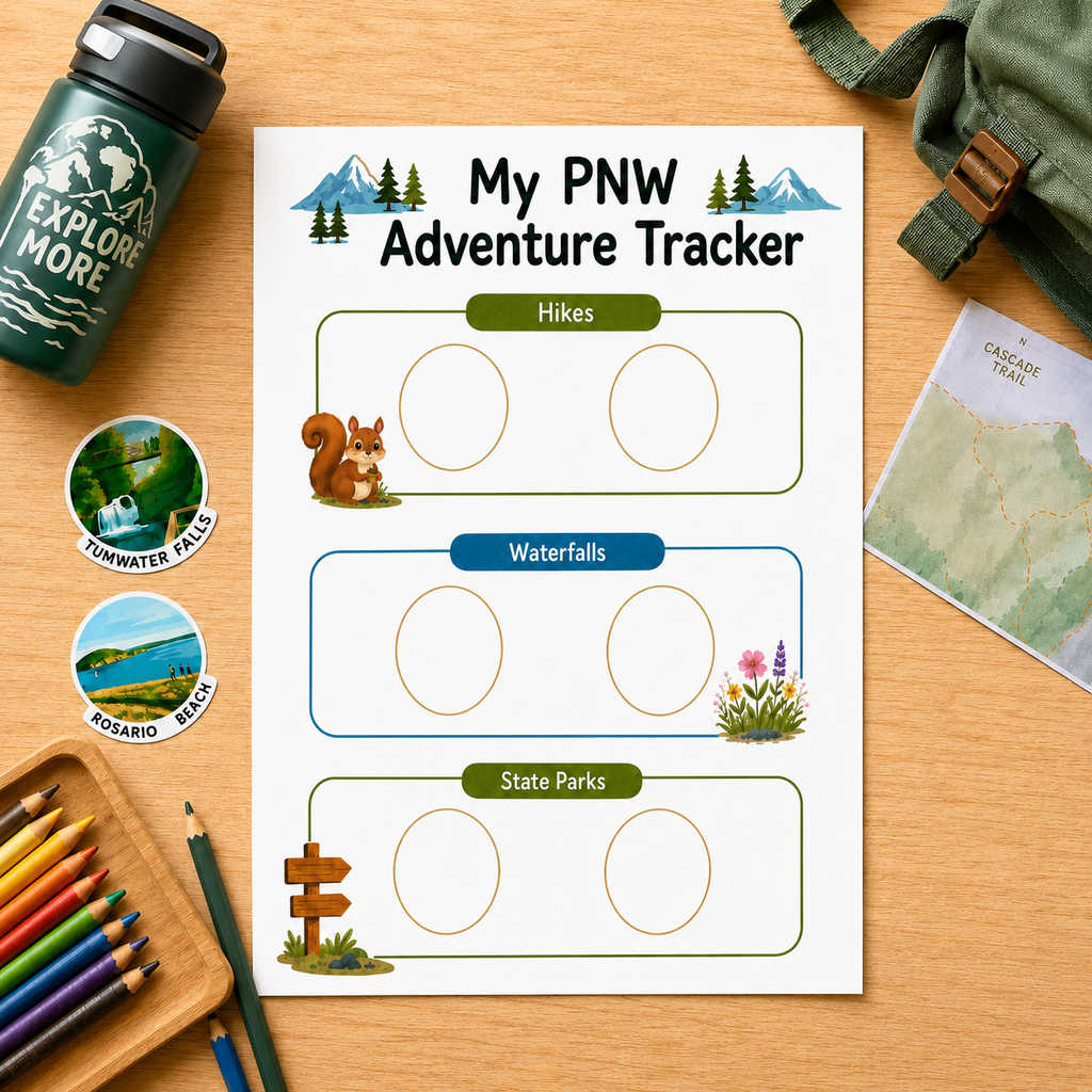 My PNW Adventure Tracker - Hikes, Waterfalls, State Parks