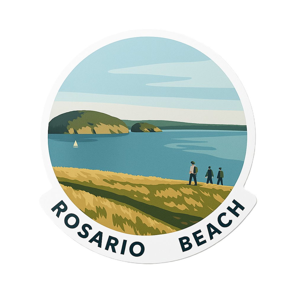 Rosario Beach Sticker